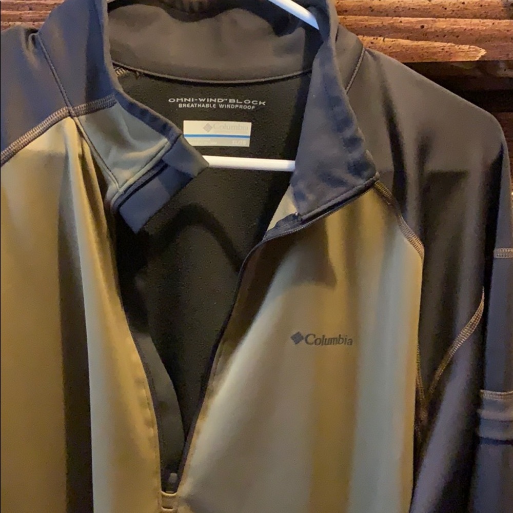 Columbia Omni-Windblock dry fit 1/4 zip pullover